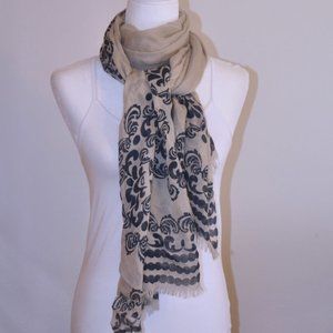 8/$20 Black/Taupe Scarf